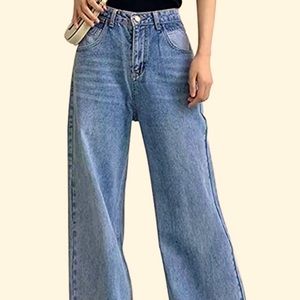 Wide leg jeans size XL womens